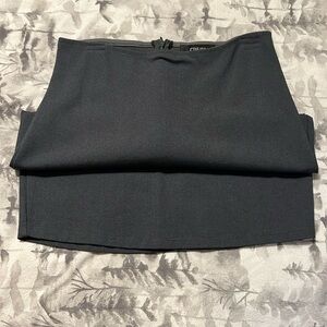 Greyish blue skirt